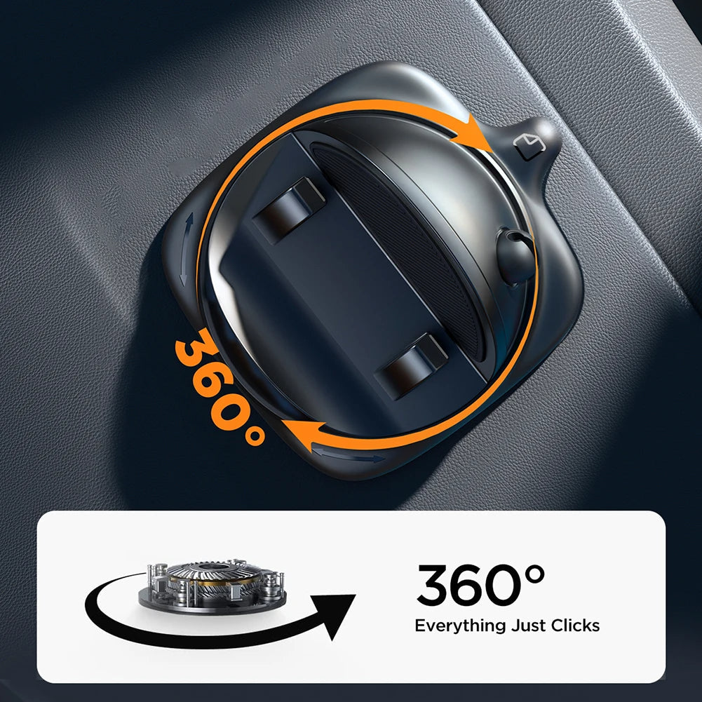 360 ° Rotatable Car Telefon Uchwyt uchwytu na smartfony Znajomy