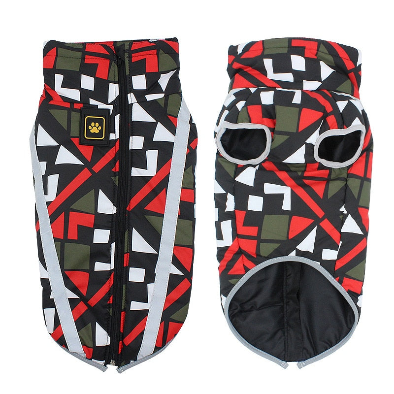 Active+ Thermo Dog Coat – wodoodporny, odblaskowy, z ochroną brzucha na zimną i mokrą pogodę