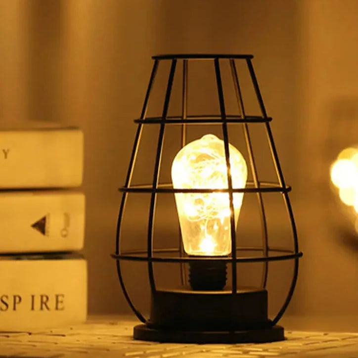 Bezprzewodowa lampa LED w kształcie wazonu, energooszczędne oświetlenie dla obszarów wewnętrznych i zewnętrznych, ciepła biała, operacje baterii
