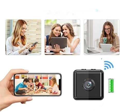 Bezprzewodowe mini WIFI kamera bezpieczeństwa 1080p z odporną na warunki atmosferyczne i sterowanie aplikacjami- użycie wewnętrzne i zewnętrzne