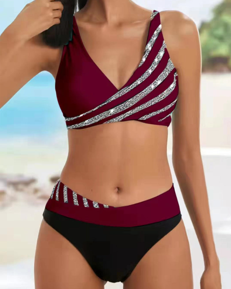 Bikini Damskie 2023 | Plażowe Na Lato Dla Kobiet z Pareo Plażowym