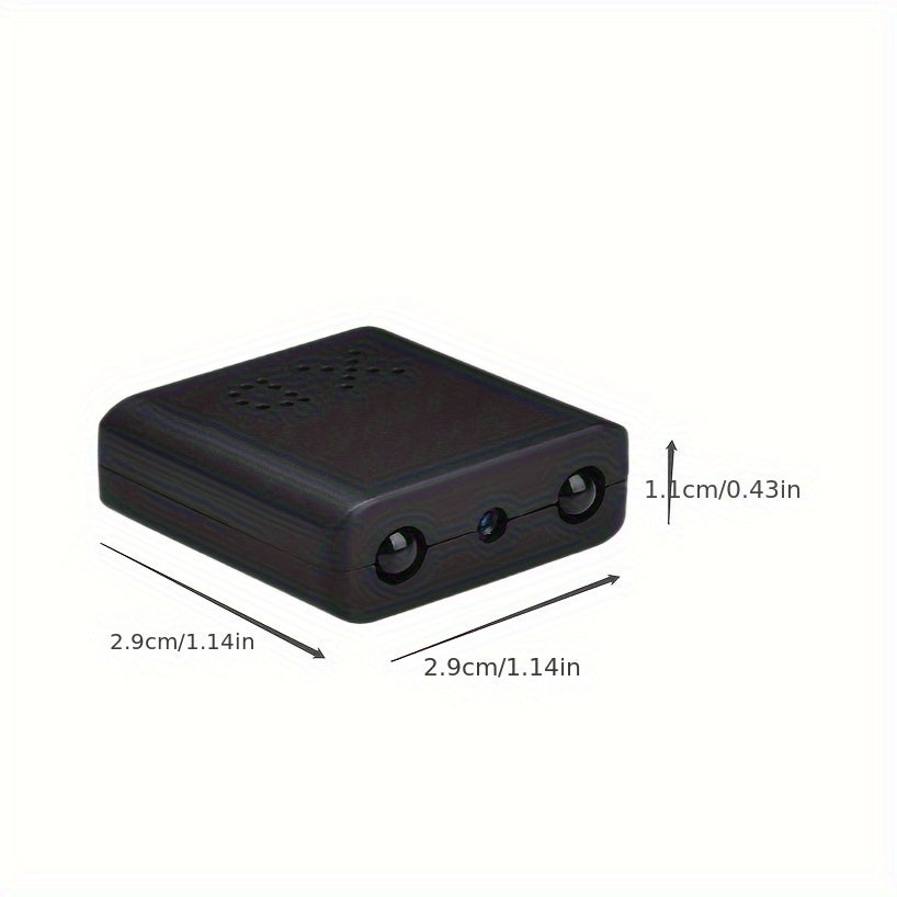 Kamera Full HD Mini | Kamera bezpieczeństwa domu z noktowizją i wykrywaniem ruchu