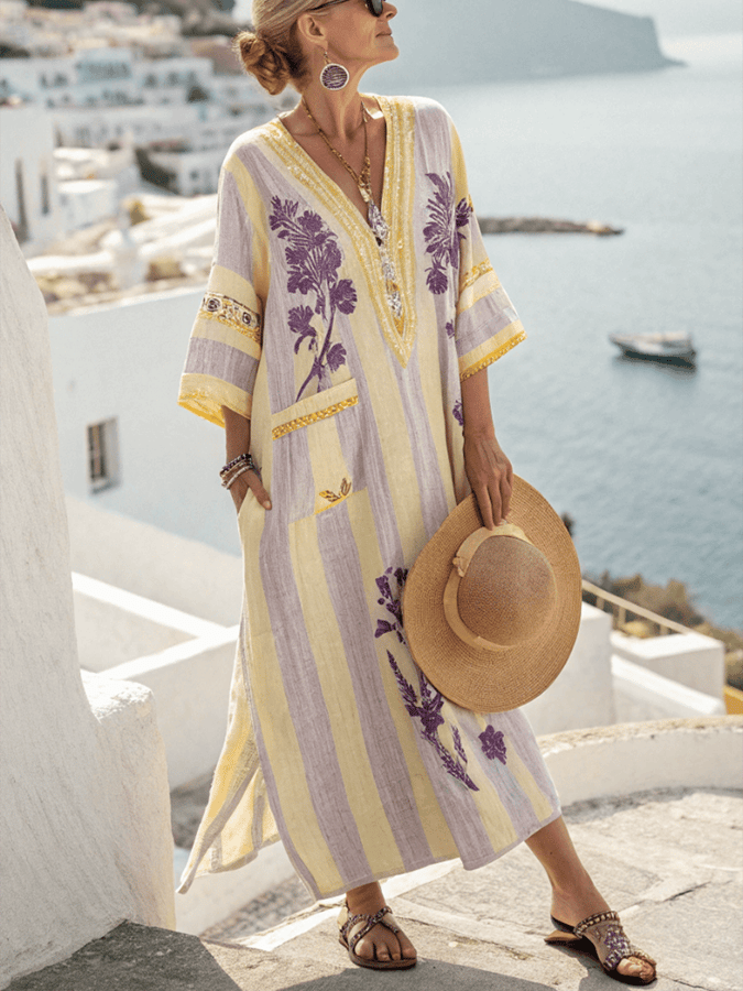 Kaftan | Kobiety modowe | Styl boho na relaks