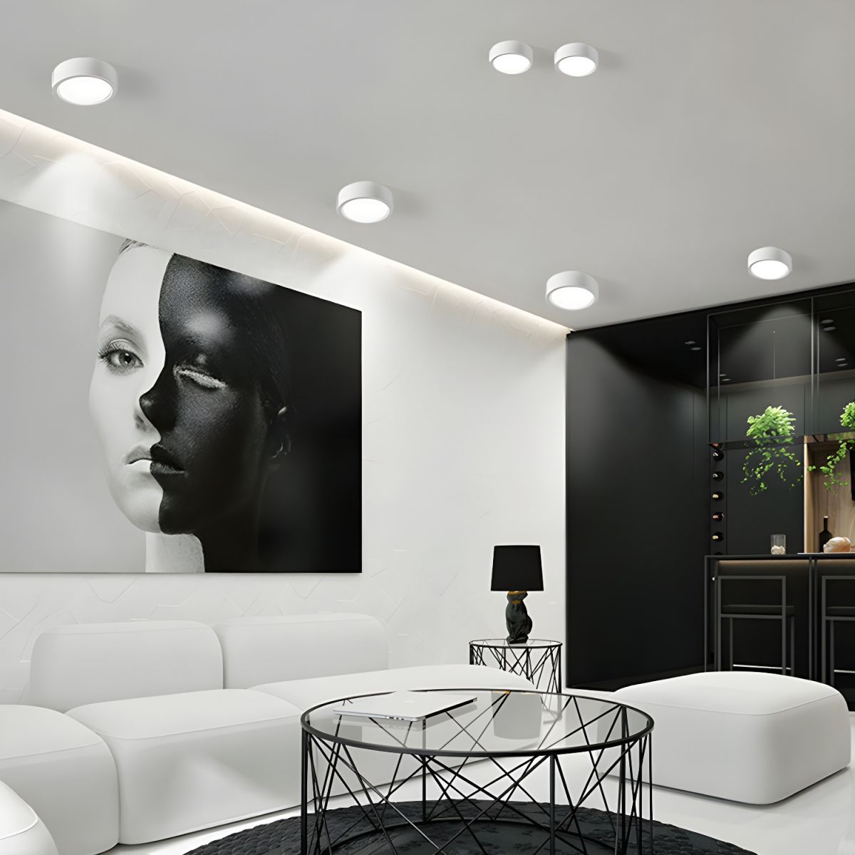 Lampa Sufitowa LED | Lampy Sufitowe Do Kuchni I Salonu