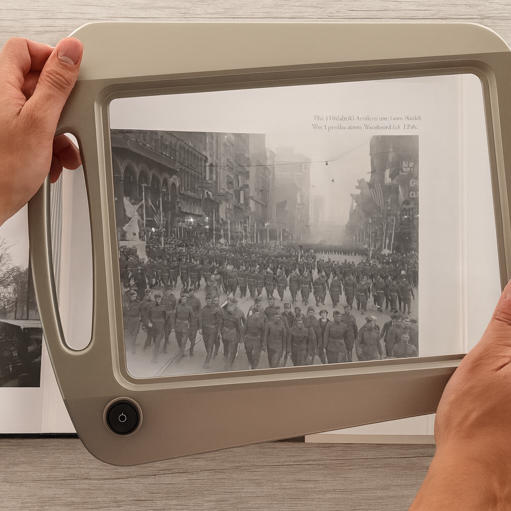 Lampa do czytania, stojąca lampa powiększająca LED, powiększenie całej strony do czytania 5