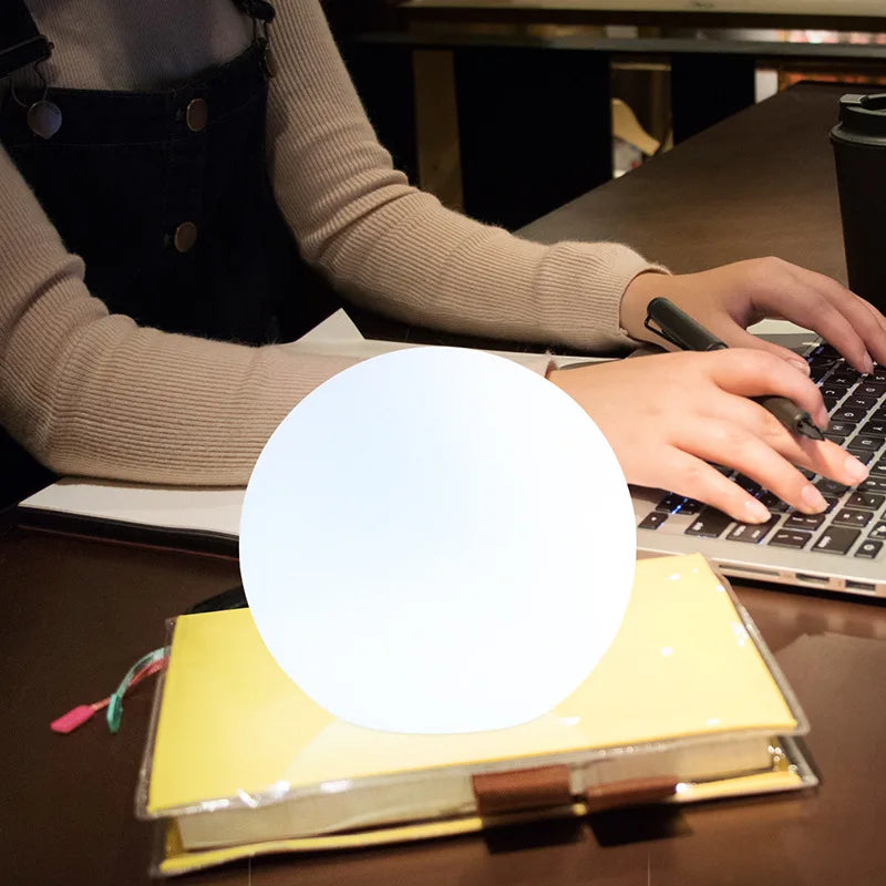 Lampa stołowa LED Dimmable | Lampa nocna z zmianą koloru do salonu i sypialni