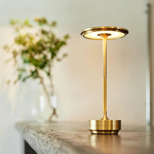 Lampa stołowa bez kabla | Lampa nocna LED Dimmable Dotyk do sypialni salonu