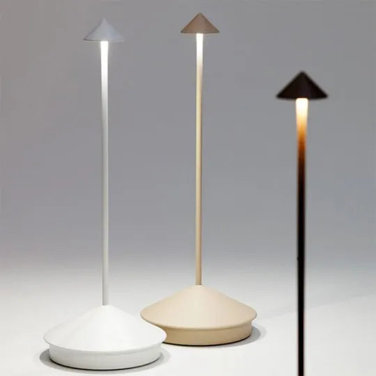 Lampa stołowa bez kabla | Ściernie na biurko i stół nocny, bezprzewodowe oświetlenie LED