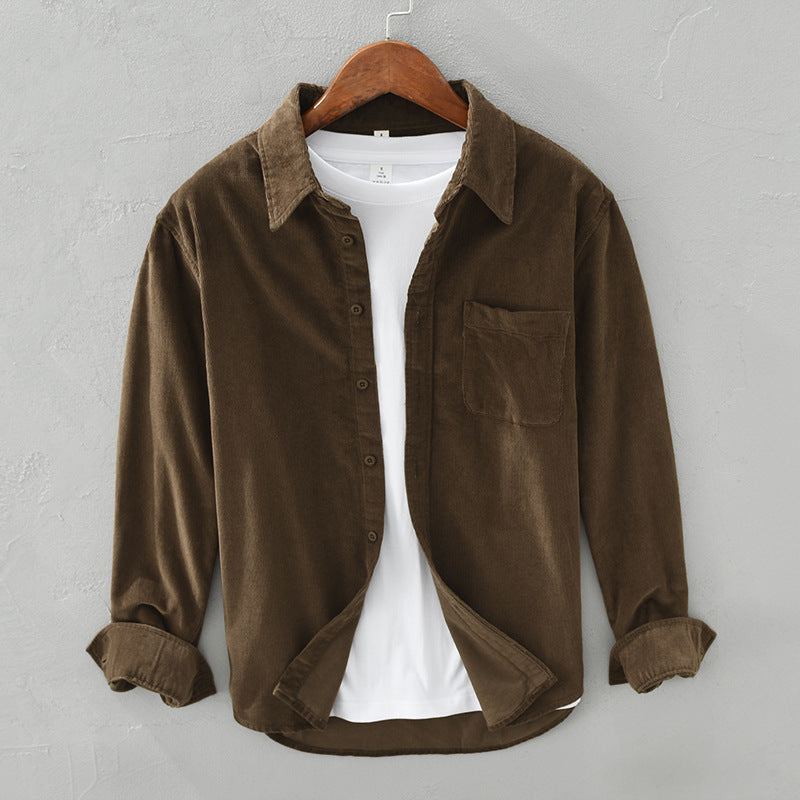 Marley | Elegancka koszula wierzchnia w stylu retro dla mężczyzn
