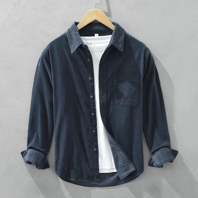 Marley | Elegancka koszula wierzchnia w stylu retro dla mężczyzn