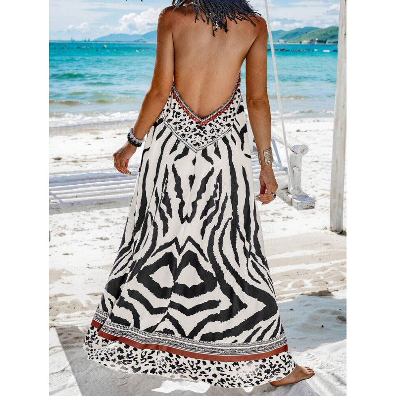 Sukienka maxi | Letnia moda damska na co dzień i na plażę