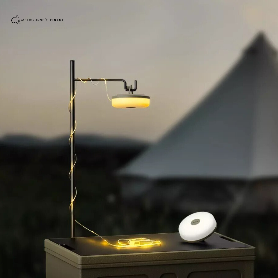Wodoodporna lampa otoczenia z USB, w której można przenosić, oświetlenie nastroju na kemping i w domu