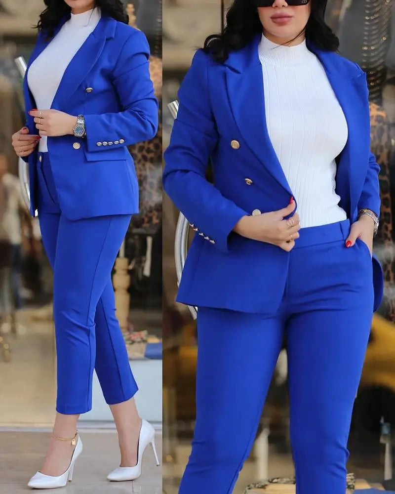 Garnitur damski dwuczęściowy | Odzież damska biznes elegancja | Aleksandra
