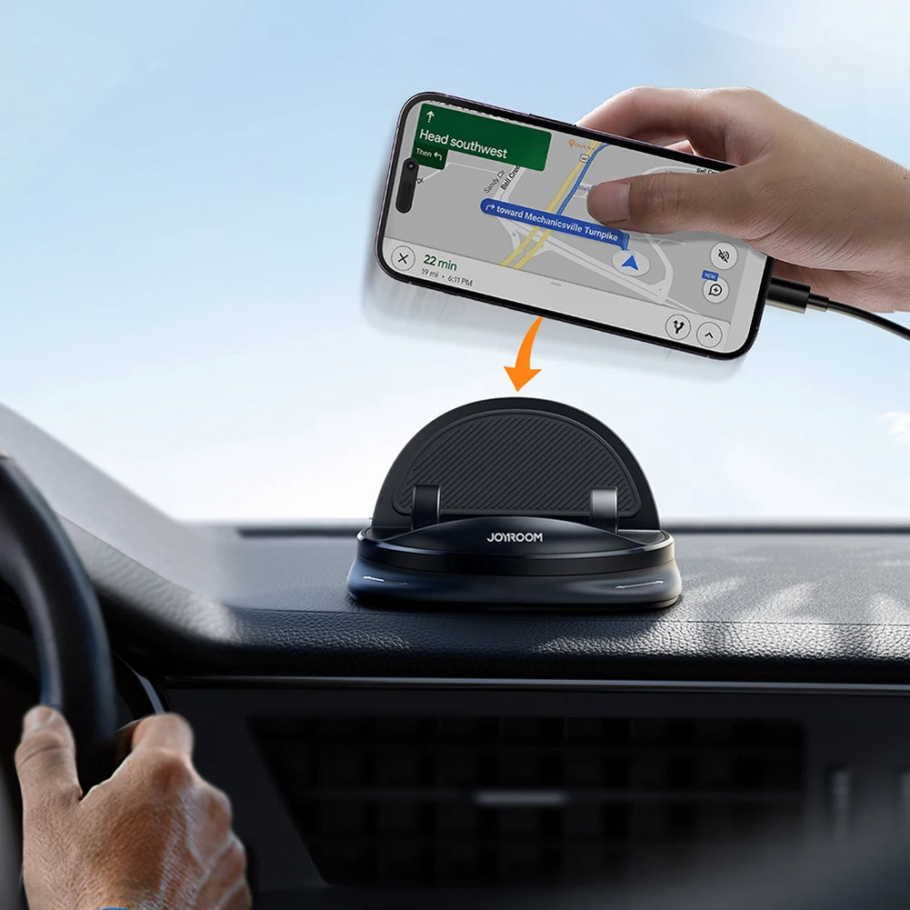 360 ° Rotatable Car Telefon Uchwyt uchwytu na smartfony Znajomy