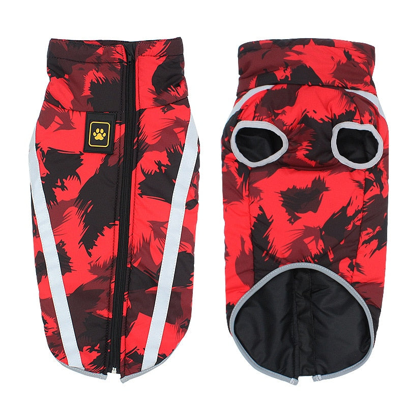 Active+ Thermo Dog Coat – wodoodporny, odblaskowy, z ochroną brzucha na zimną i mokrą pogodę