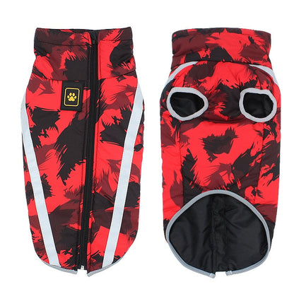 Active+ Thermo Dog Coat – wodoodporny, odblaskowy, z ochroną brzucha na zimną i mokrą pogodę