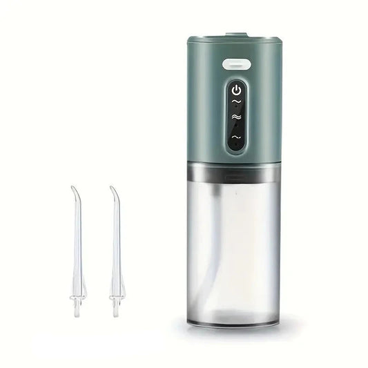 Aquafloss na płetwę wodną z 3 trybami czyszczenia, wodoodporne IPX6, 1200-1600 impulsów na minutę, 4 zmienne dysze