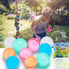 Balony wodne wielokrotnego użytku z zamykaniem magnetycznym - kolorowe, zrównoważone zabawki dla dzieci z 3 lat, 6 i 12 zestawów