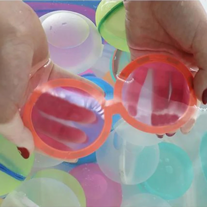 Balony wodne wielokrotnego użytku z zamykaniem magnetycznym - kolorowe, zrównoważone zabawki dla dzieci z 3 lat, 6 i 12 zestawów