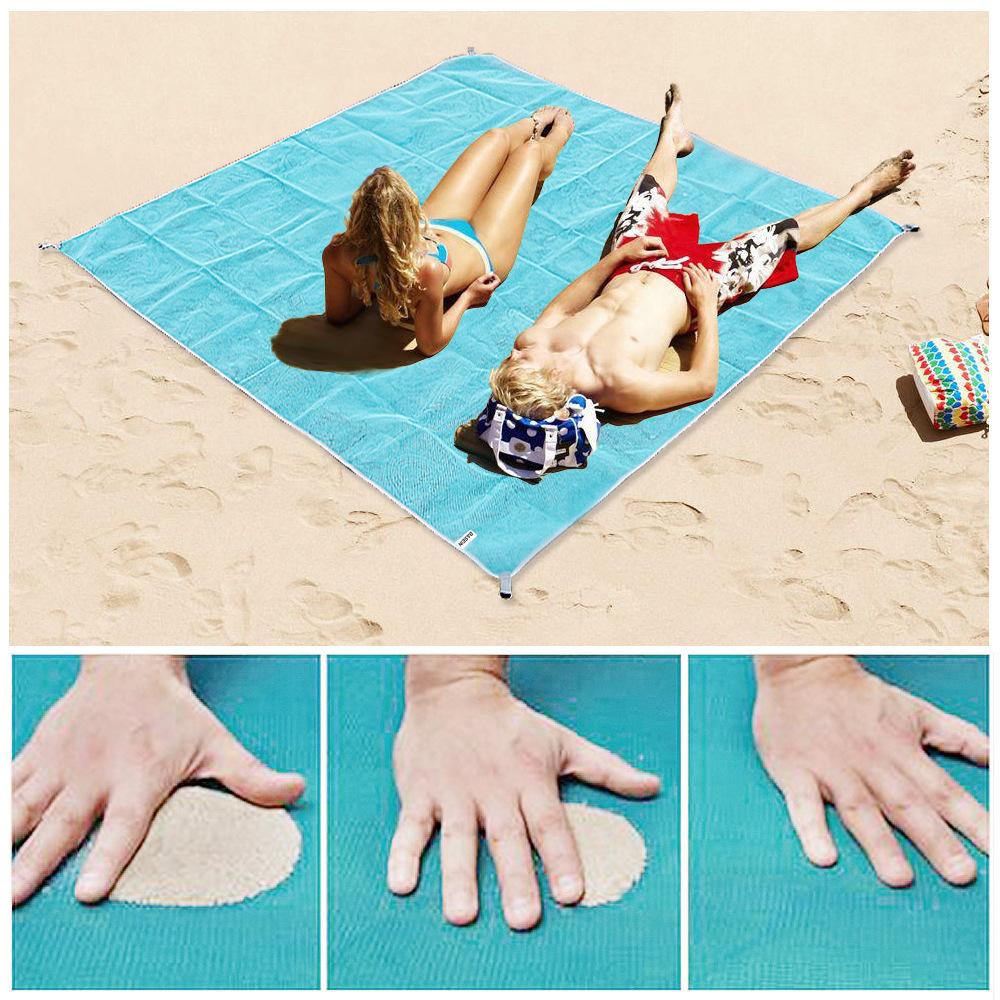 Bez piasku maty na plaży-odporne na wodę, ultra światła, ciężko noszenie na plażę i na zewnątrz