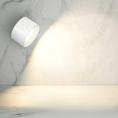 Bezprzewodowa lampa ścienna z funkcją przyciemniania i obrotem 360 ° - zespół magnetyczny do elastycznego oświetlenia