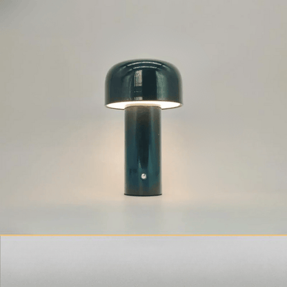 Bezprzewodowa lampka stołowa w kształcie grzybka z baterią USB – Kompaktowa lampka nocna LED do sypialni i biurka 10