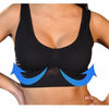 Bezprzewodowy stanik push-up, oddychający design, komfort