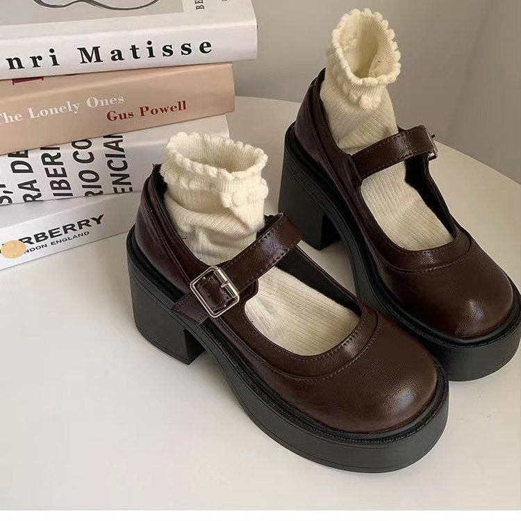 Buty damskie | Buty na platformie do biura i na co dzień