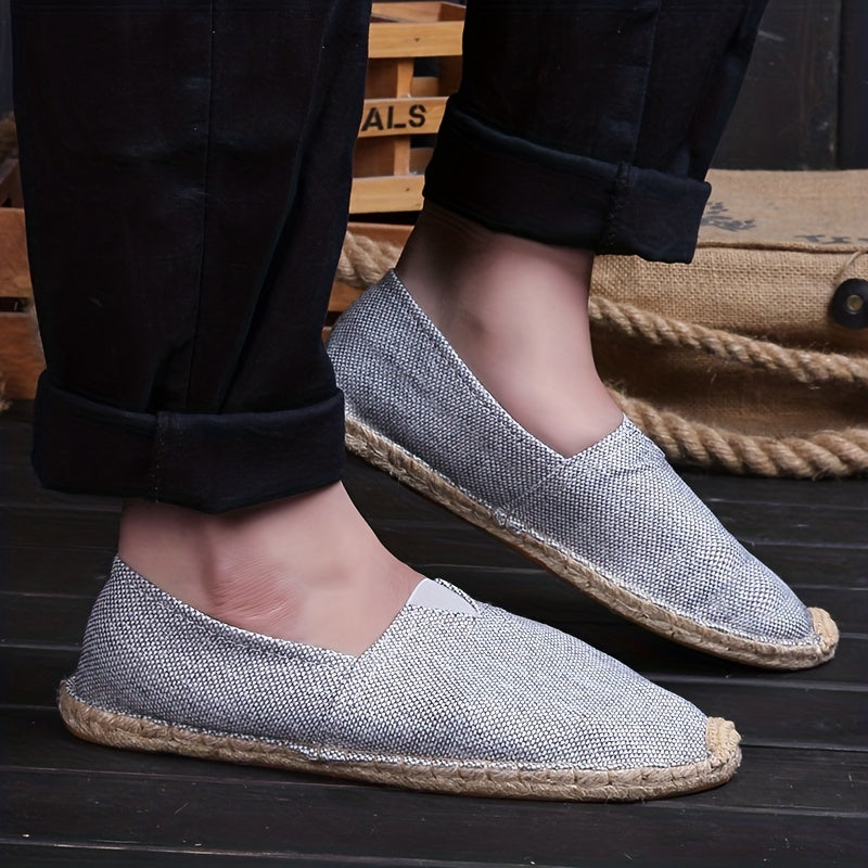 Buty męskie | Mokasyny Espadrilles na wiosnę i lato