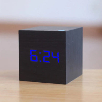Cyfrowy budzik | Cyfrowy budzik mini LED do sypialni, kuchni i salonu