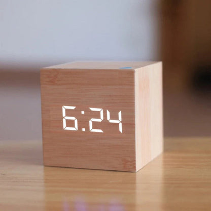 Cyfrowy budzik | Cyfrowy budzik mini LED do sypialni, kuchni i salonu