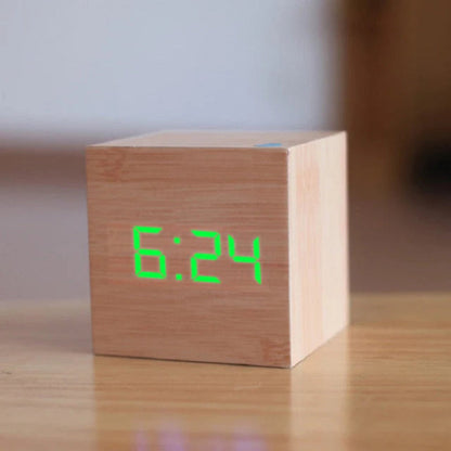 Cyfrowy budzik | Cyfrowy budzik mini LED do sypialni, kuchni i salonu