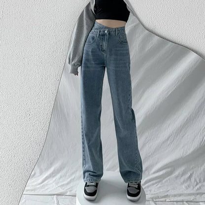 Dżinsy typu mom jeans dla kobiet | Wysoki stan do noszenia na co dzień i na co dzień