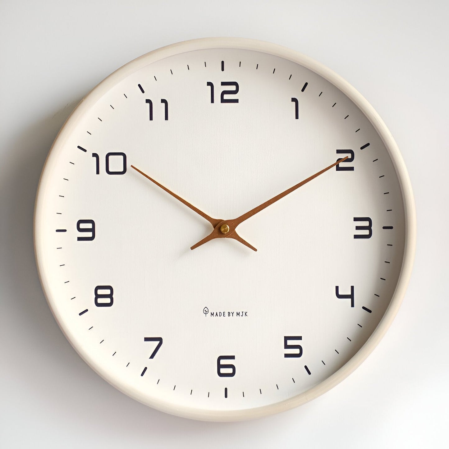 Elegancki zegar ścienny 30 cm – minimalistyczny zegar ścienny do salonu, kuchni i biura
