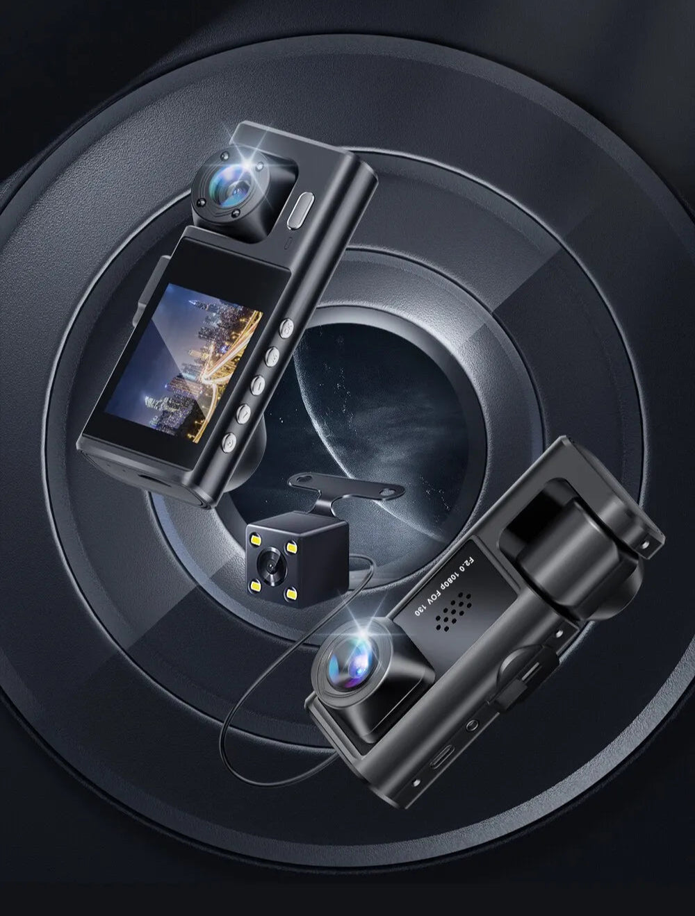 Kama Dash | Auto-DVR za bezpieczeństwo i nocne strzały