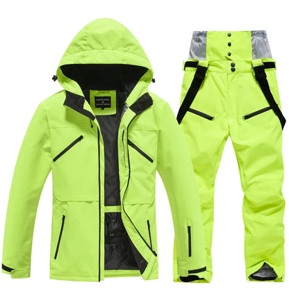 Kombinezon narciarski | Kup zimowy kombinezon narciarski unisex 140 | Dwuczęściowy komplet do uprawiania sportów zimowych