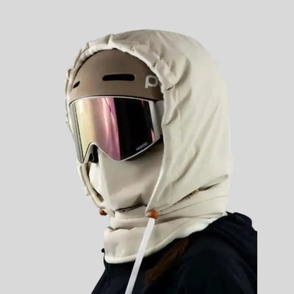 Kominiarka do sportów zimowych – ocieplana maska na twarz kompatybilna z kaskiem, przeznaczona do jazdy na nartach i snowboardzie 11