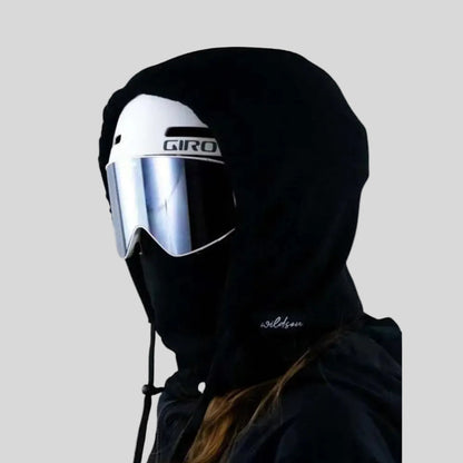 Kominiarka do sportów zimowych – ocieplana maska na twarz kompatybilna z kaskiem, przeznaczona do jazdy na nartach i snowboardzie 2