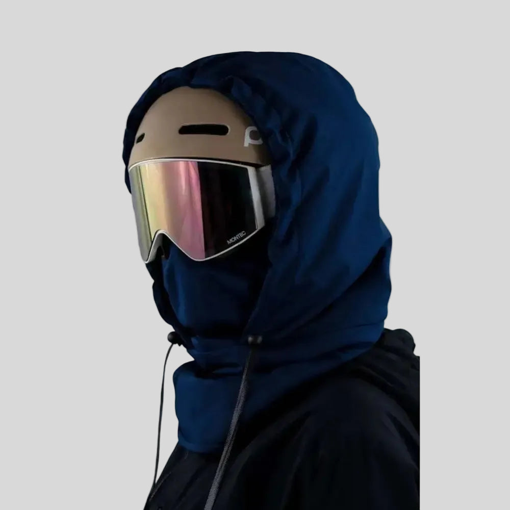 Kominiarka do sportów zimowych – ocieplana maska na twarz kompatybilna z kaskiem, przeznaczona do jazdy na nartach i snowboardzie 5