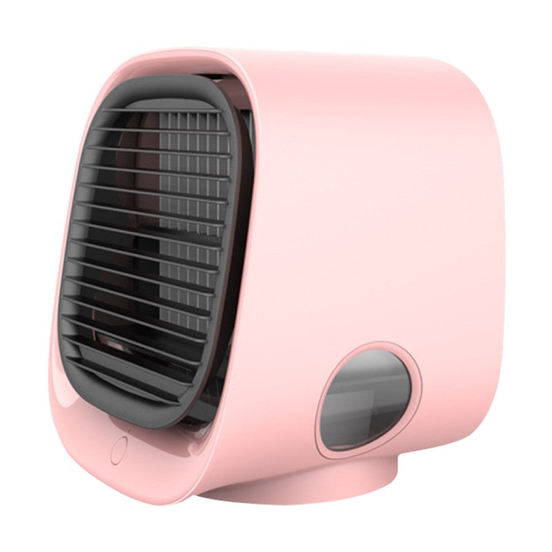 Kompaktowa klimatyzacja 2 w 1 i nawilżacz dla klimatyzatora USB w mieszkaniu z oświetleniem LED i zbiornikiem na wodę uzupełniającą