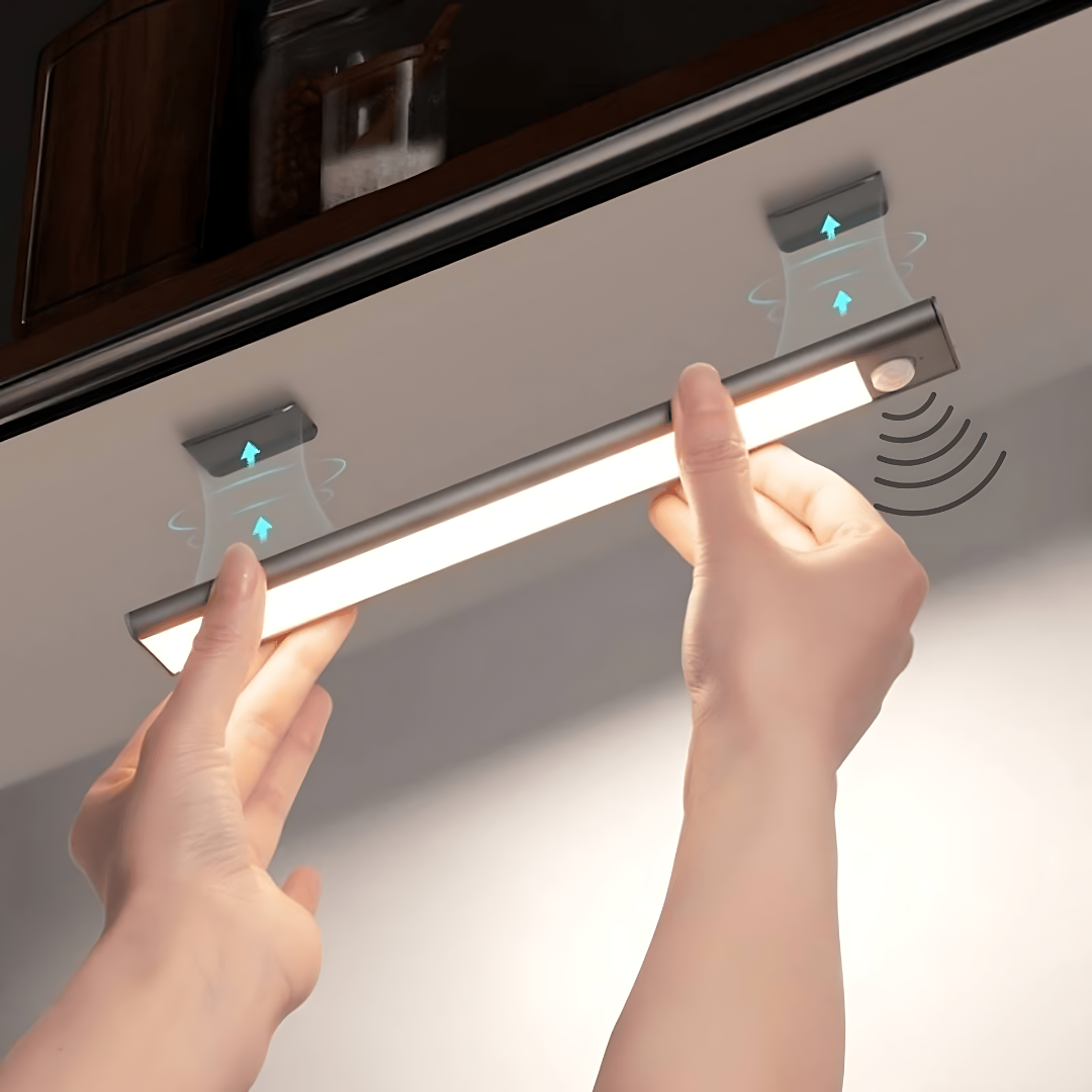 Lampa LED z Czujnikiem Ruchu | Bezprzewodowe Oświetlenie do Domu