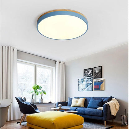 Lampa Sufitowa LED | Lampy Sufitowe do Salonu, Energooszczędne, Regulowana Jasność