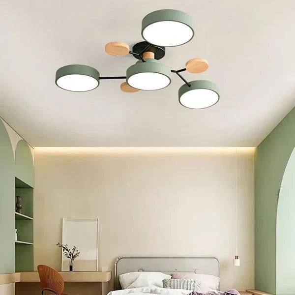 Lampa Sufitowa LED | Lampy Sufitowe do Salonu w Stylu Skandynawskim