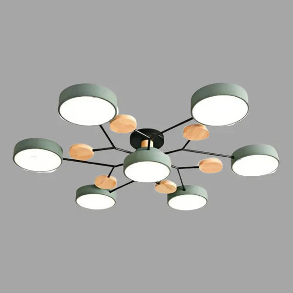 Lampa Sufitowa LED | Lampy Sufitowe do Salonu w Stylu Skandynawskim