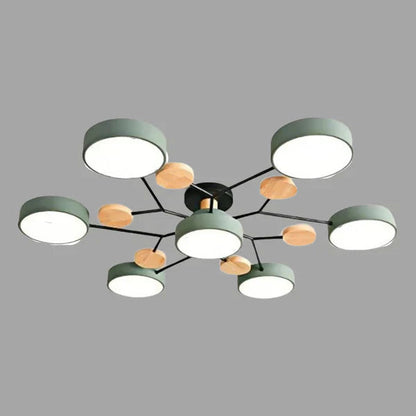 Lampa Sufitowa LED | Lampy Sufitowe do Salonu w Stylu Skandynawskim