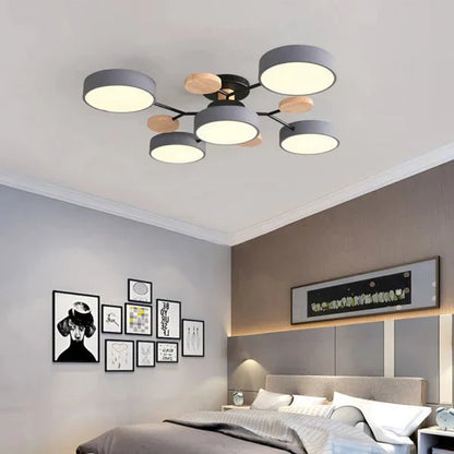 Lampa Sufitowa LED | Lampy Sufitowe do Salonu w Stylu Skandynawskim