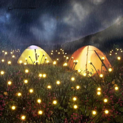 Lampa ogrodowa LED Solar z 8 diodami LED - Projekt odporności na magiczną atmosferę w ogrodzie