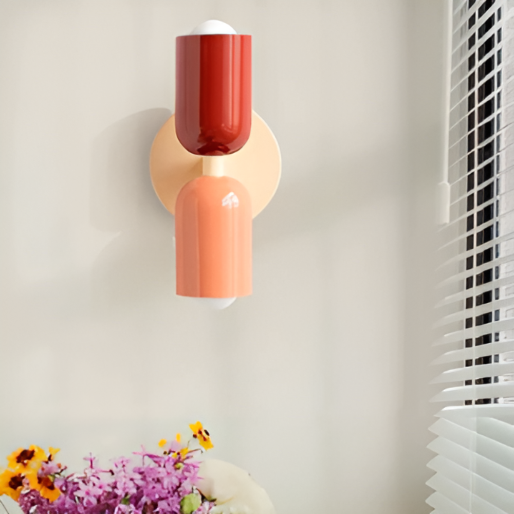 Lampa ścienna LED | Nowoczesne oświetlenie do domu | Funkcjonalny projekt wnętrz