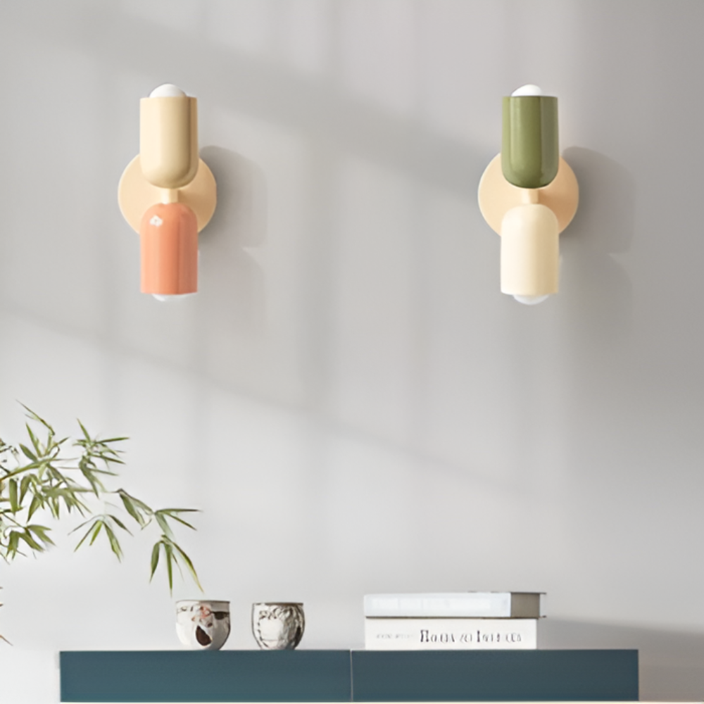 Lampa ścienna LED | Nowoczesne oświetlenie do domu | Funkcjonalny projekt wnętrz