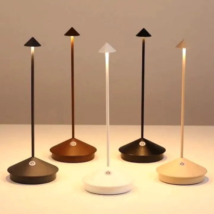 Lampa stołowa bez kabla | Ściernie na biurko i stół nocny, bezprzewodowe oświetlenie LED
